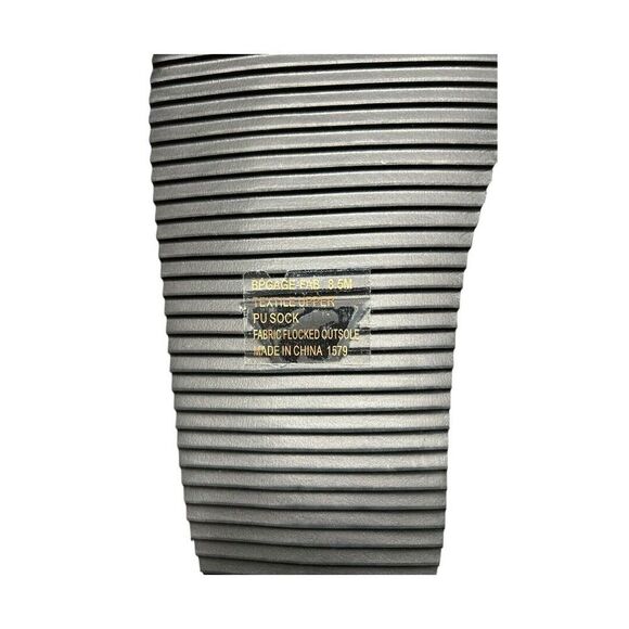 NWT BP Gage 8.5 Silver Platform Sandals Strappy Espadrille Beach Summer Festival - Picture 7 of 9